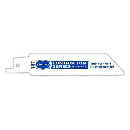 Contractor Bi Metal Recip Blade 14Tx4 in Type 7414 by USA Century Drill & Tool Reciprocating Power Saw Blades