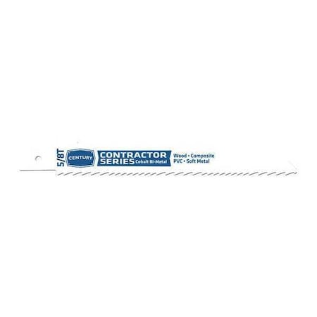 Contractor Bi Metal Recip Blade 5/8Tx6in by USA Century Drill & Tool Reciprocating Power Saw Blades