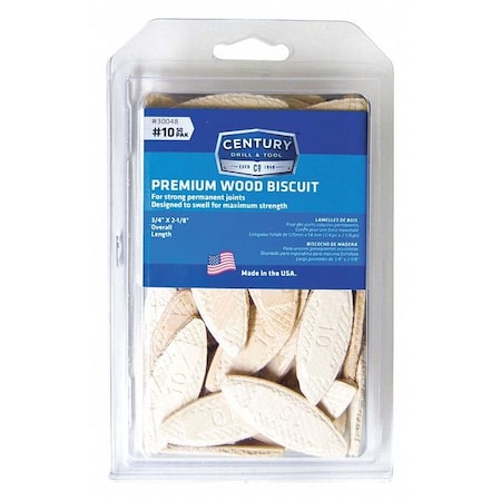 Joining Biscuits 10 50 Pack by USA Century Drill & Tool Plate Joiner Accessories