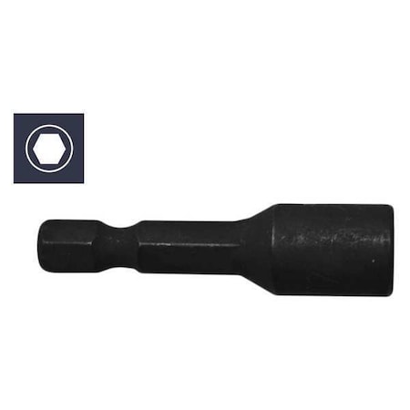 High Impact Mag Nutsetter 1/4x1 7/8 in. by USA Century Drill & Tool Nut Setters & Bit Holders