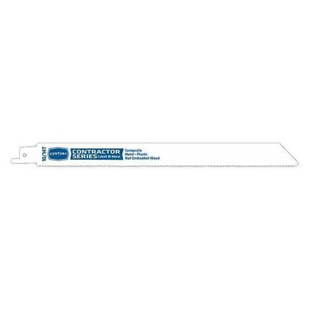 Bi Metal Recip Saw Blade 10/14T x 9 in. by USA Century Drill & Tool Reciprocating Power Saw Blades