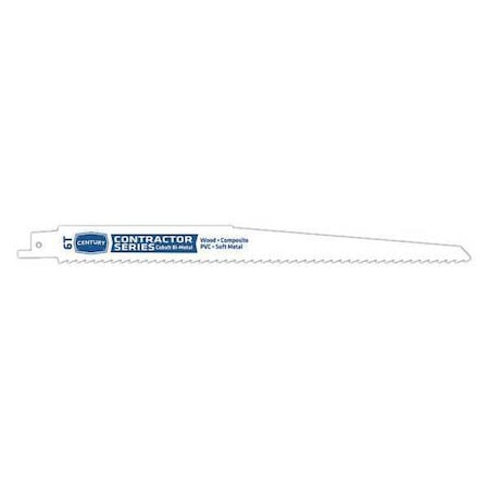 Contractor Bi Metal Recip Blade 6Tx9 in. by USA Century Drill & Tool Reciprocating Power Saw Blades