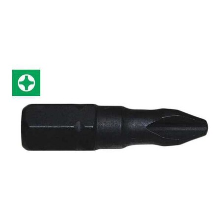 Impact Screwdriver Bit Phil 3 1 in. 2 Pk by USA Century Drill & Tool Screwdriver Bits