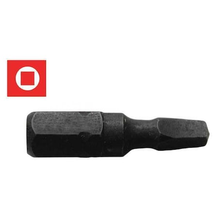 Impact Screwdriver Bit Sqr 2 1 in. 2 Pk by USA Century Drill & Tool Screwdriver Bits