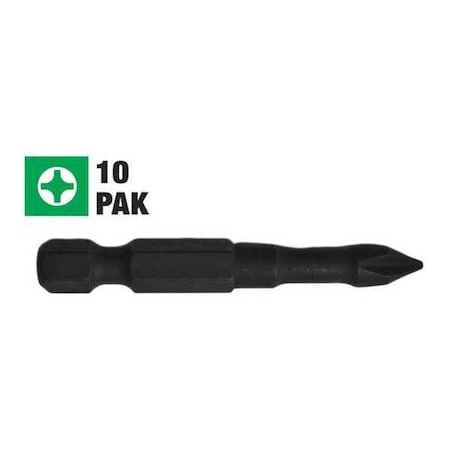 Impact Pro Screwdriver Bit Phil 1 10Pk by USA Century Drill & Tool Screwdriver Bits