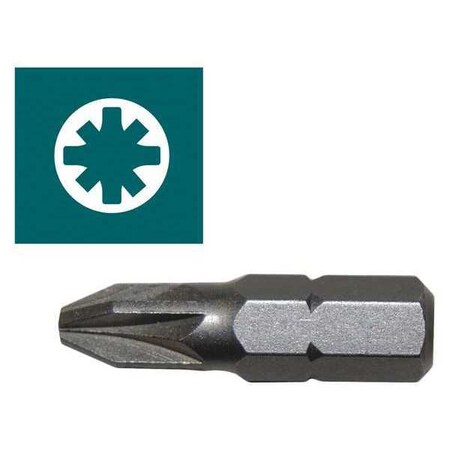 Pozi Insert Screwdriving Bit 2 1in. by USA Century Drill & Tool Screwdriver Bits
