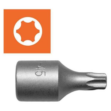 Star Screwdriving Bit T45 1 1/2 in. by USA Century Drill & Tool Screwdriver Bits