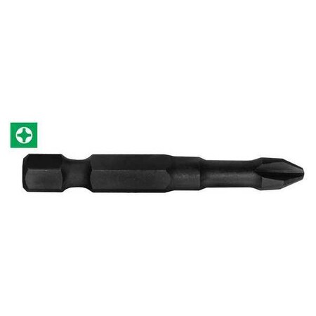 Impact Screwdriver Bit Phil 2 2 in. by USA Century Drill & Tool Screwdriver Bits