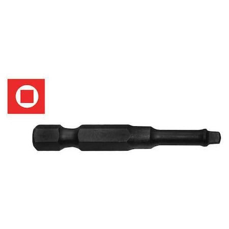 Impact Screwdriver Bit Square 1 2 in. by USA Century Drill & Tool Screwdriver Bits