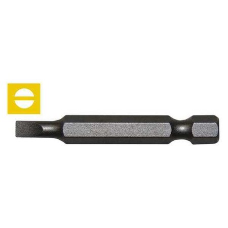 Slotted Power Screwdriving Bit 6 8 2 in. by USA Century Drill & Tool Screwdriver Bits