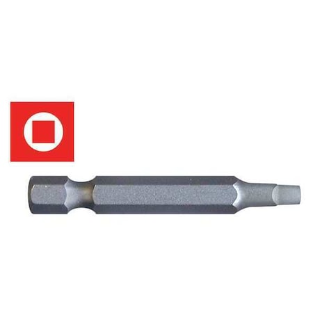Square Power Screwdriving Bit 2 2in. by USA Century Drill & Tool Screwdriver Bits