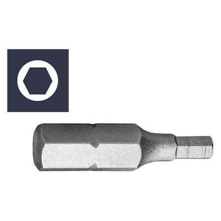 Hex Key Insert Screwdriving Bit 5/32x1in by USA Century Drill & Tool Screwdriver Bits