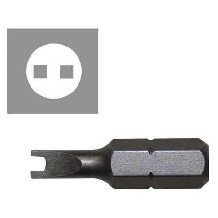 Spanner Insert Screwdriving Bit 8 1 in. by USA Century Drill & Tool Screwdriver Bits