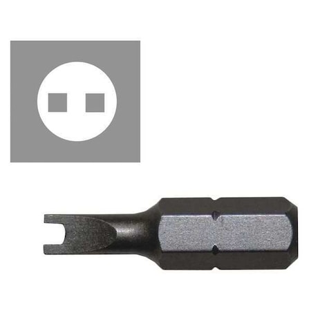 Spanner Insert Screwdriving Bit 10 1 in. by USA Century Drill & Tool Screwdriver Bits