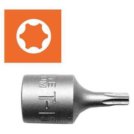 Star Screwdriving Bit T15 1 in. by USA Century Drill & Tool Screwdriver Bits