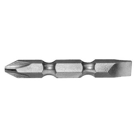 DoubleEnd Bit Phillip 2 and Slot8 10 2in by USA Century Drill & Tool Screwdriver Bits