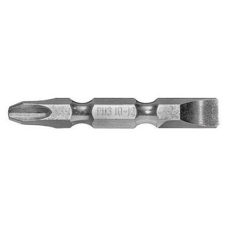 DoubleEnd Bit Phillip 3 andSlot10 12 2in by USA Century Drill & Tool Screwdriver Bits
