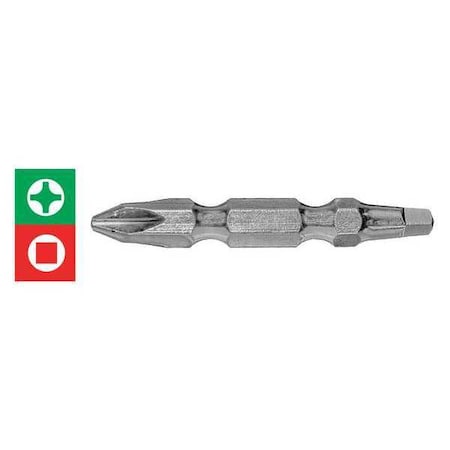 Double End Bit Phillip Square 2 2in. by USA Century Drill & Tool Screwdriver Bits