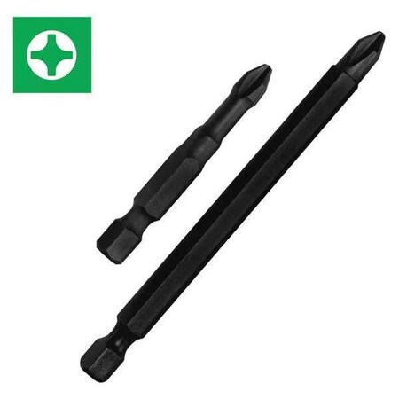 Phillips Power Bits Assortment 3 1/2in. by USA Century Drill & Tool Screwdriver Bits