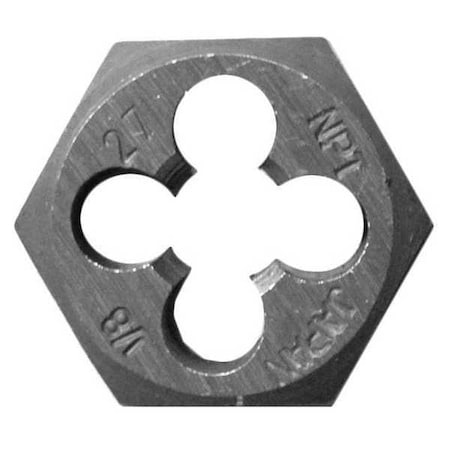 Carbon Steel Hex Die 1/8 27 Npt by USA Century Drill & Tool Cutting Holemaking & Shaping Dies