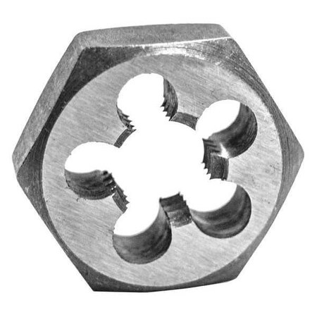 Metric Carbon Steel Hex Die 14.0x1.25mm by USA Century Drill & Tool Cutting Holemaking & Shaping Dies