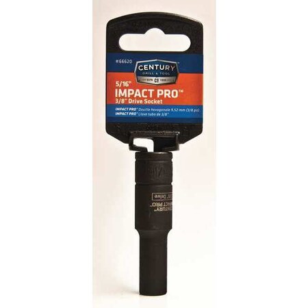 Drive Socket 3/8 in. Impact 5/16 in. by USA Century Drill & Tool Sockets