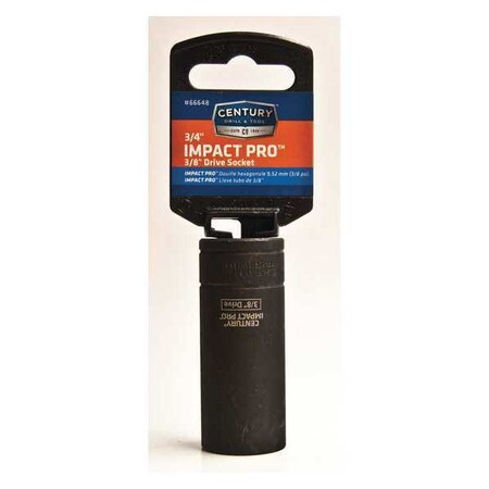Drive Socket 3/8 in. Impact 3/4 in. by USA Century Drill & Tool Sockets