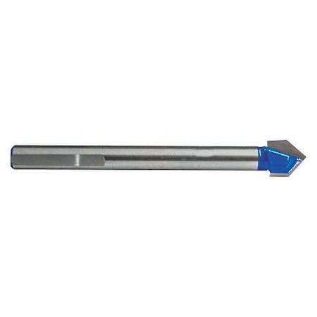 Glass and Tile Drill Bit 1/2x3 1/2 in. by USA Century Drill & Tool Hammer Drill Bits