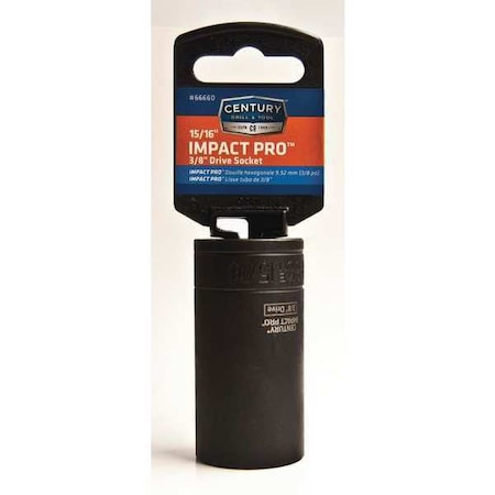Drive Socket 3/8 in. Impact 15/16 in. by USA Century Drill & Tool Sockets