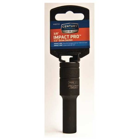 High Impact Socket 1/2 Drive 3/8 in. by USA Century Drill & Tool Sockets