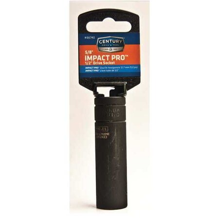 High Impact Socket 1/2 Drive 5/8 in. by USA Century Drill & Tool Sockets