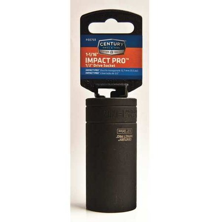 High Impact Socket 1/2 Drive 1 1/16 in. by USA Century Drill & Tool Sockets