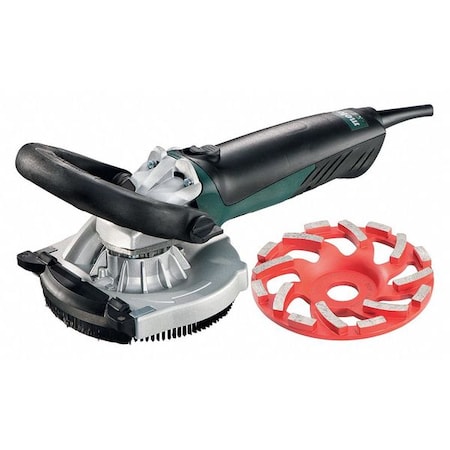 Concrete Grinder w/Diamond Cup Wheel 5in by USA Metabo Floor Grinders & Accessories