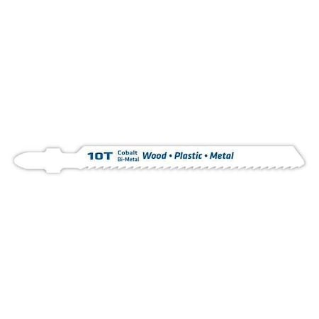 Bi Metal Jigsaw Blade 10T T Shank by USA Century Drill & Tool Power Jig Saw Blades