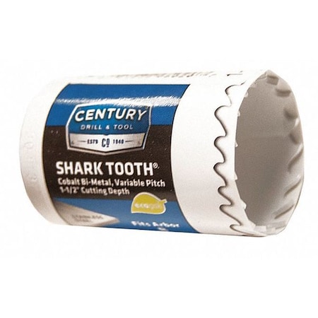 1 3/8" Bi Metal Hole Saw Shark Tooth by USA Century Drill & Tool Hole Saws & Cutters