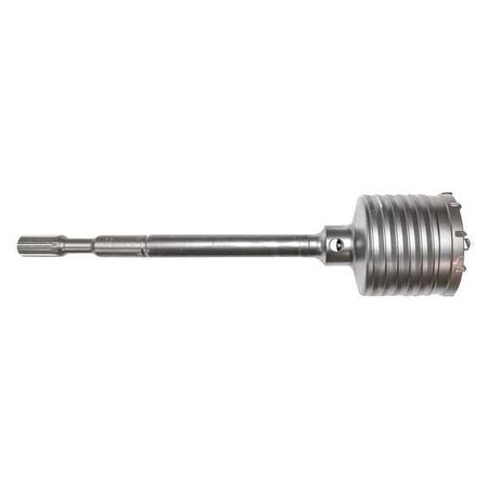 Spline Hammer Core Bit 3 1/8x11 3/8 in. by USA Century Drill & Tool Hammer Drill Bits