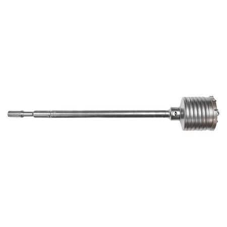 Spline Hammer Core Bit 3 1/8x22 in. by USA Century Drill & Tool Hammer Drill Bits