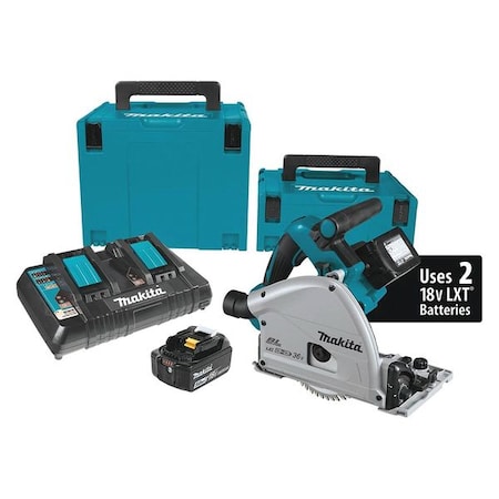 Circular Saw Kit 36V 6 1/2" Blade Dia. by USA Makita Cordless Power Circular Saws