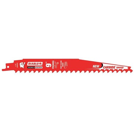 Reciprocating Saw Blade 9" L PK3 by USA Diablo Reciprocating Power Saw Blades