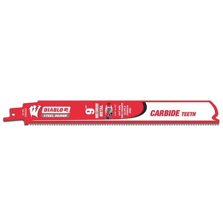Reciprocating Saw Blade 9" L PK3 Type DS0910CF3 by USA Diablo Reciprocating Power Saw Blades