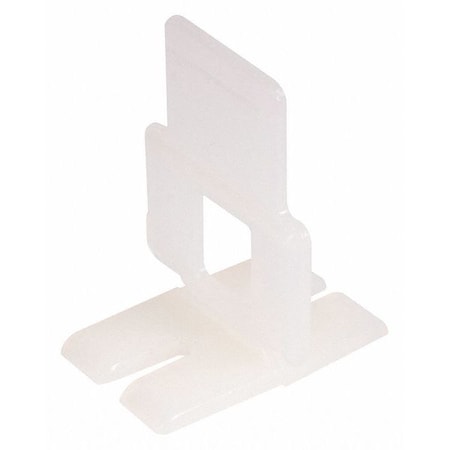 Lash Clips White 1/4" to 3/8" Tiles Cap. by USA QEP Tiling Accessories