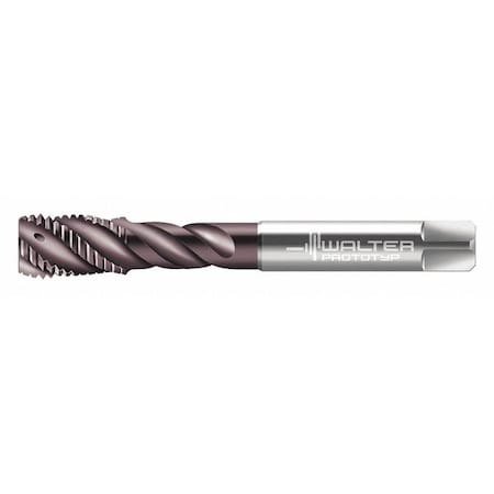 Tap M12 1.75 Thread Size HSS Hard Lube Type EP2056342 M12 by USA Walter Taps Punches & Dies