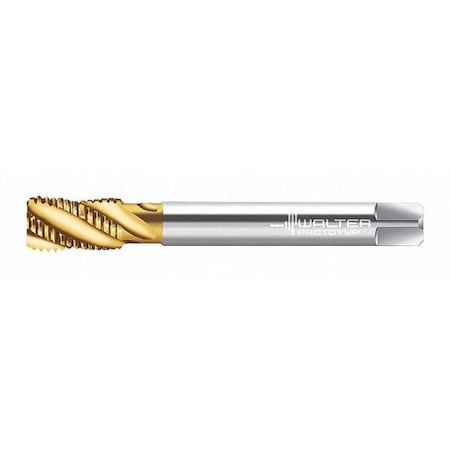 Tap 1" 11 Thread Size HSS TiN Plug by USA Walter Taps Punches & Dies