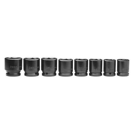 Drive Impact Socket 9 pc Set 3/8in. by USA Powermate Sockets