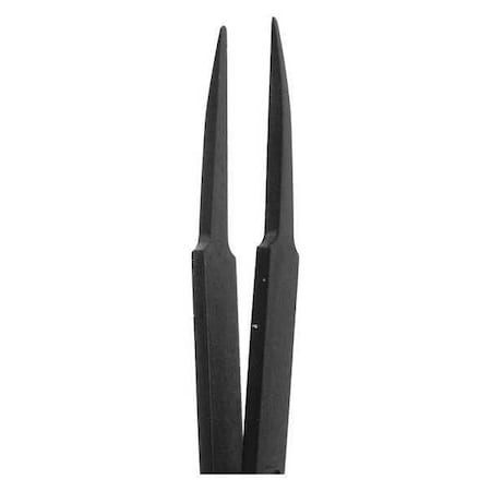 Botron B09903 Black Tweezer 4.8in Min. Qty 10 by USA Botron Inspection & Retrieving Tweezers