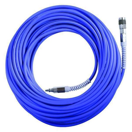 100 ft. High Pressure Hose with Fittings by USA Makita Air Compressor Multipurpose Air Hoses
