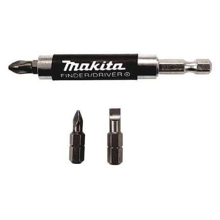Stubby Finder/Driver 4 pcs. Set by USA Makita Cordless Power Screwdrivers