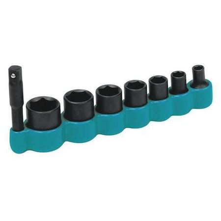 Drive Socket Set 1/4" 8 pcs. by USA Makita Socket Sets