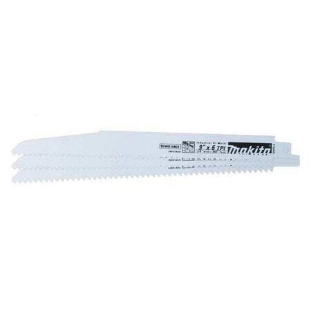 Demolition Saw Blade 9" 6 TPI PK3 by USA Makita Reciprocating Power Saw Blades