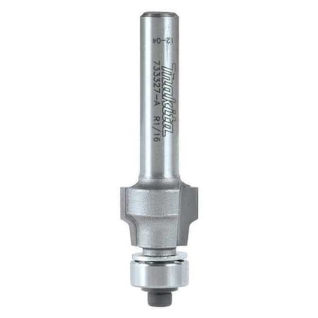 Router Bit No File Trim 1/4" SH by USA Makita Power Router Bits